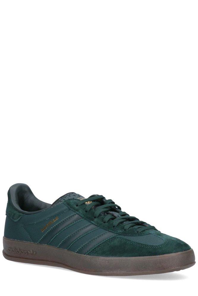 adidas Suede Gazelle Indoor Shoes in Green for Men | Lyst
