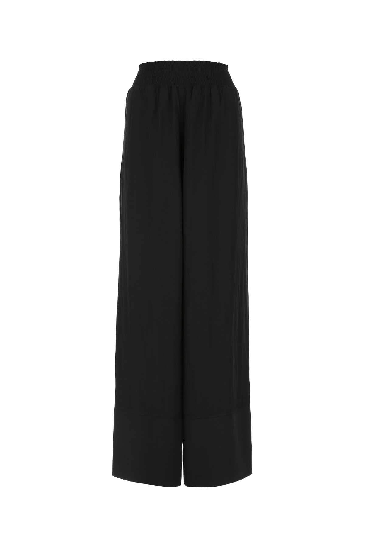 JW Anderson Synthetic Polyester Palazzo Pant Jw A, Plain Pattern in Black -  Save 21% - Lyst