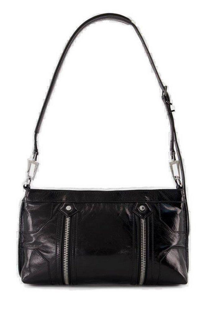 Zadig & Voltaire Sunny Moody Zip Detailed Crossbody Bag in