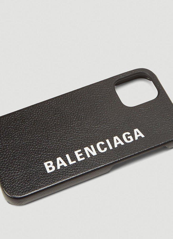 Balenciaga Men's Black Cash Iphone 12 Mini Case