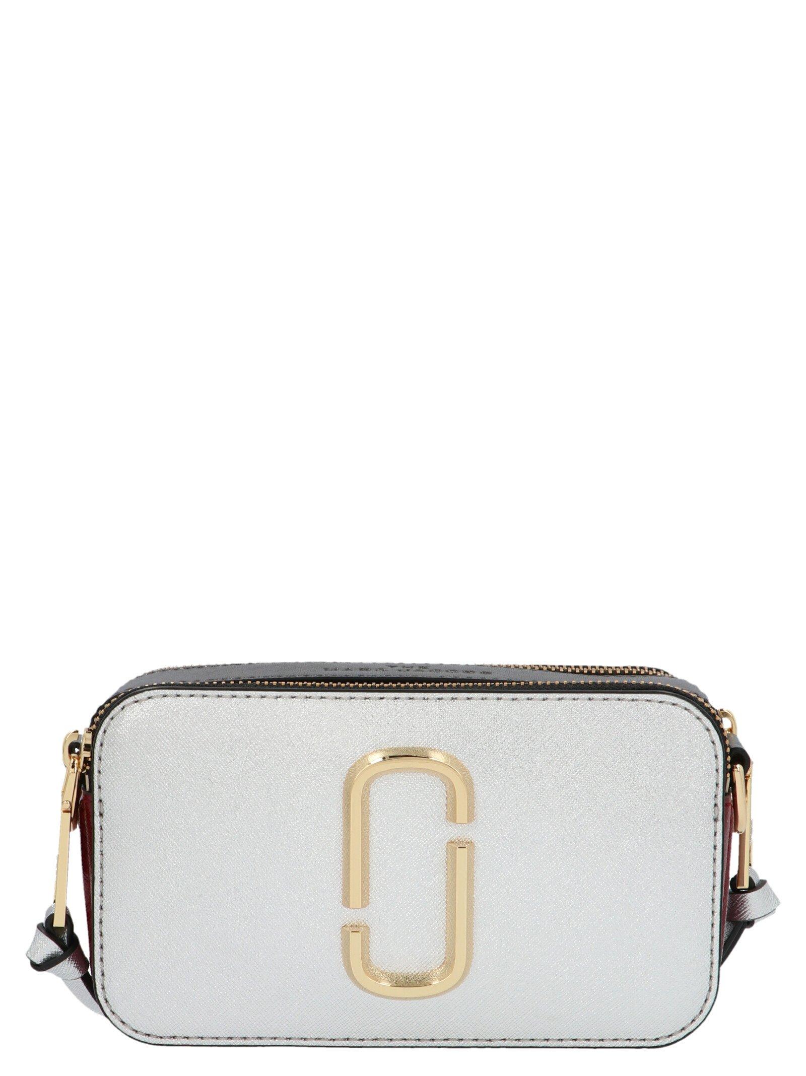Marc Jacobs Leather The Snapshot Camera Bag in Grey (Gray) - Lyst