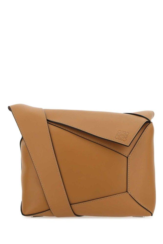 Loewe Large Puzzle Edge Bag in Brown for Men
