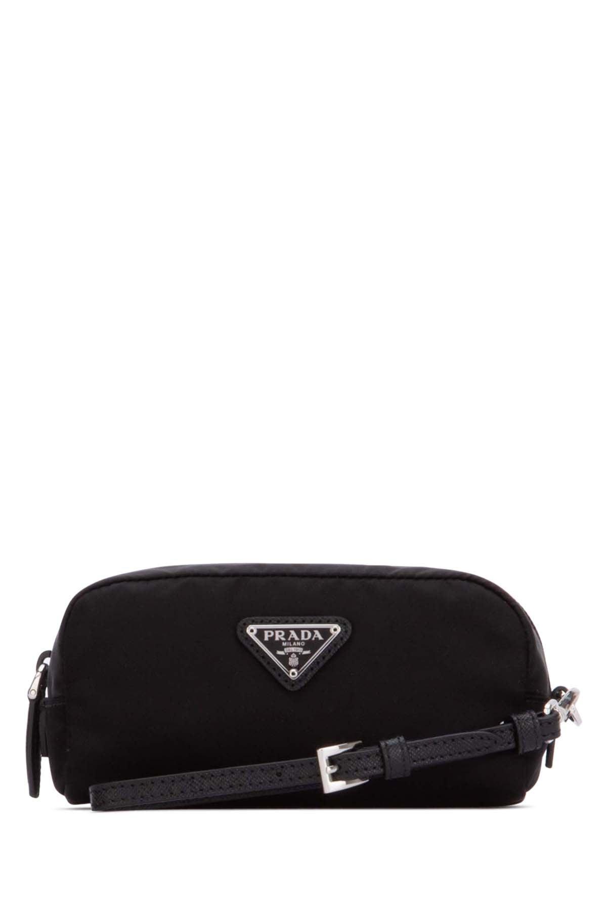 prada logo cosmetic pouch