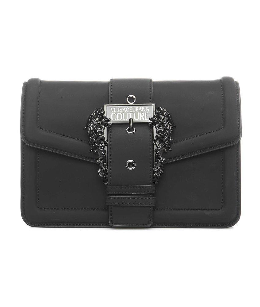 Versace Jeans Couture Buckle-fastening Foldover Crossbody Bag in Black |  Lyst