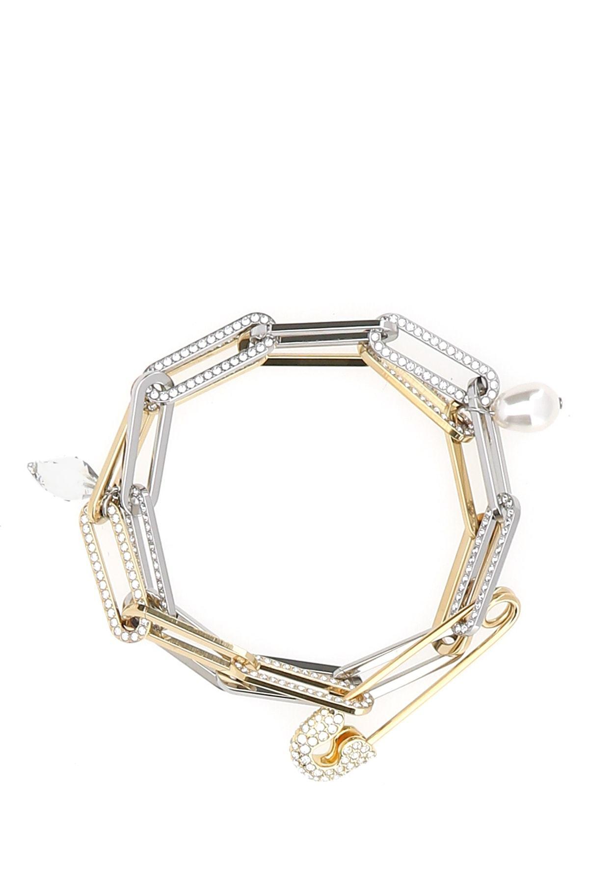 Swarovski So Cool Chain Bracelet in Metallic | Lyst Canada