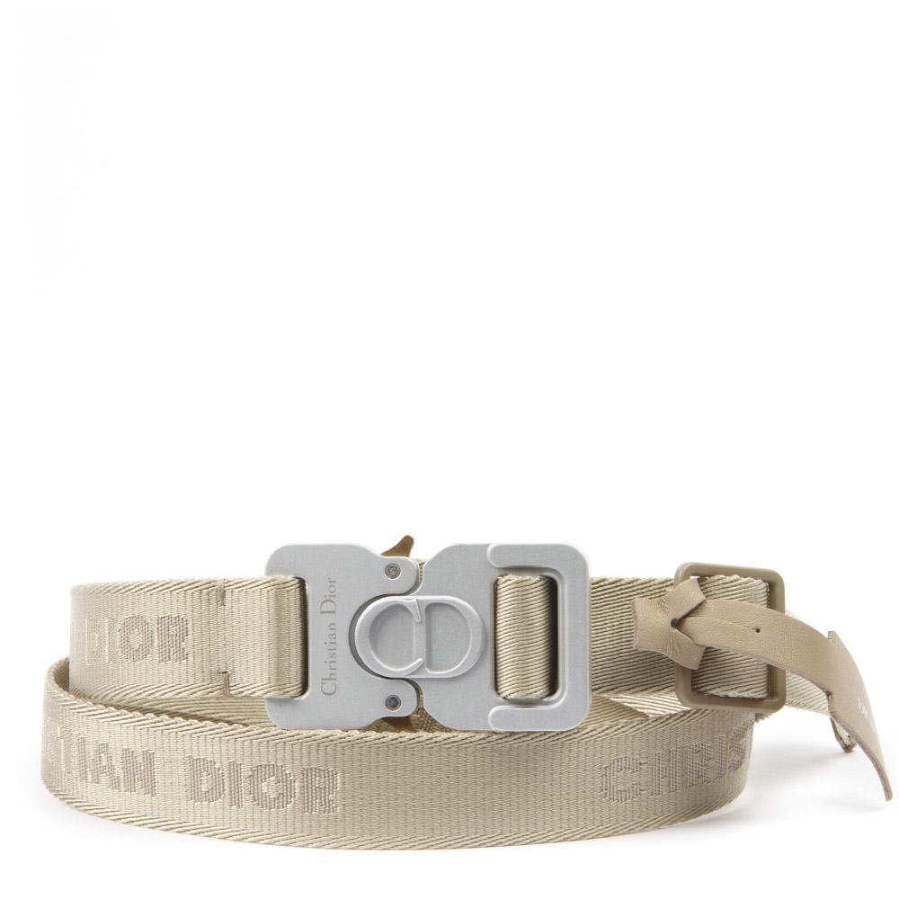 dior beige belt