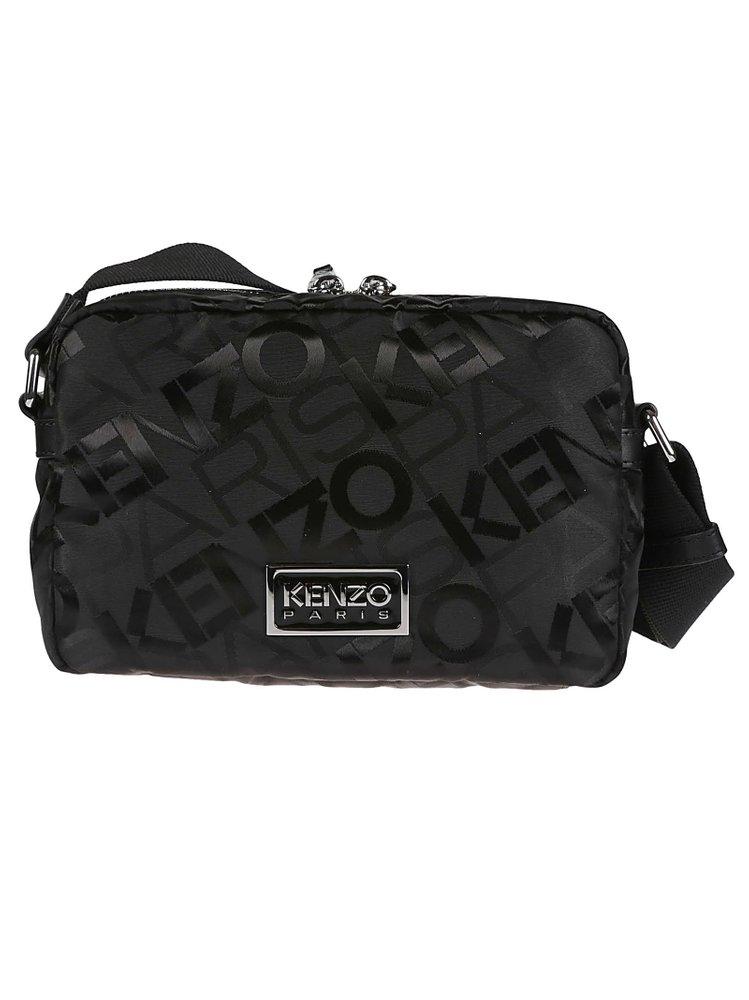 KENZO Gram Zip-up Shoulder Bag in Black for Men | Lyst