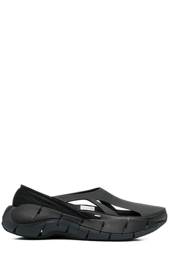 Maison Margiela Rubber X Reebok Cut-out Detail Sandals in Black | Lyst