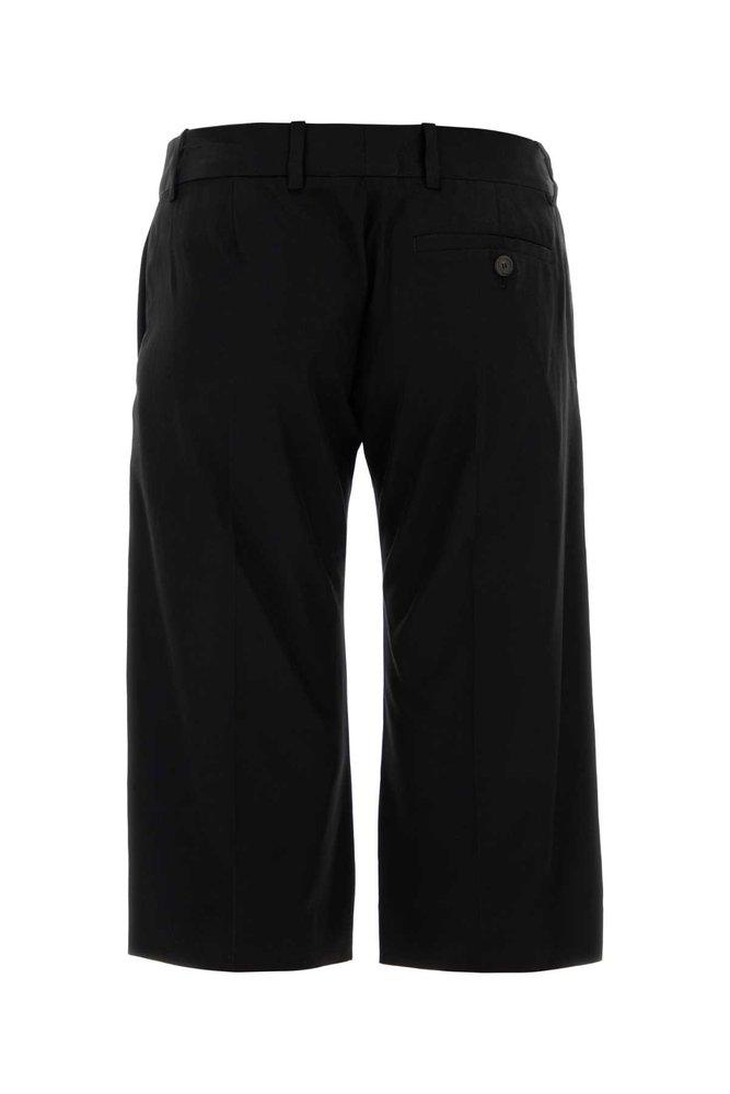 【 BALENCIAGA 】 ローウエスト Capri パンツ Capri Pants Balenciaga Capri Pant in Black | FWRD