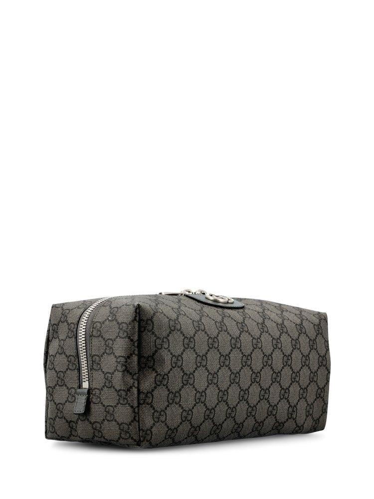 Gucci Ophidia GG Toiletry Bag in Gray for Men | Lyst