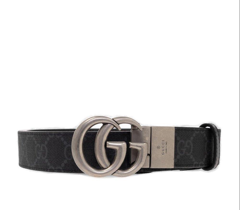Gucci Men's Marmont Reversible Monogrammed Belt