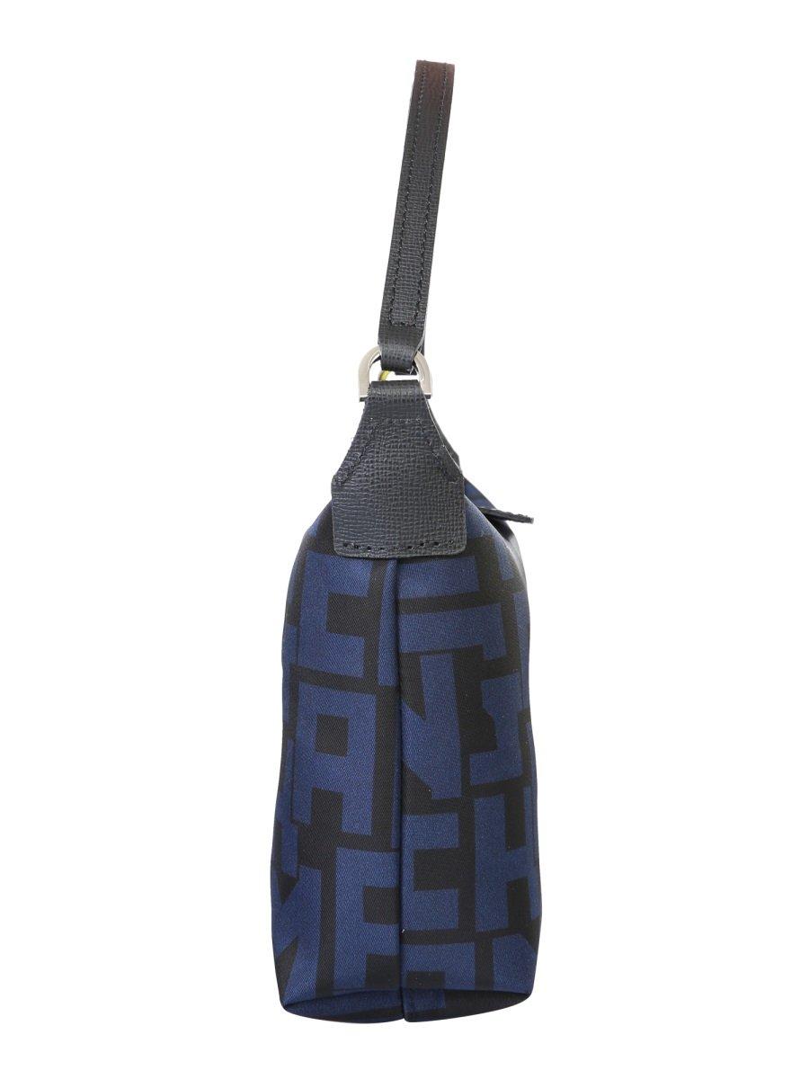 Longchamp Le Pliage Lgp Clutch Bag in Blue