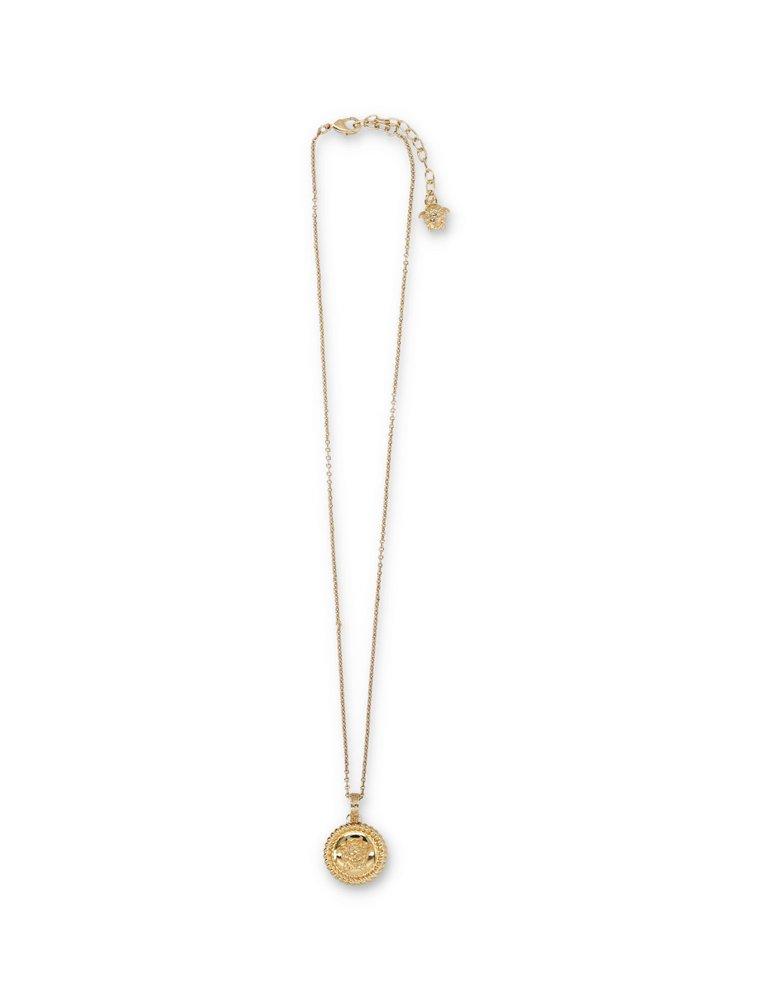 Versace sale coin necklace