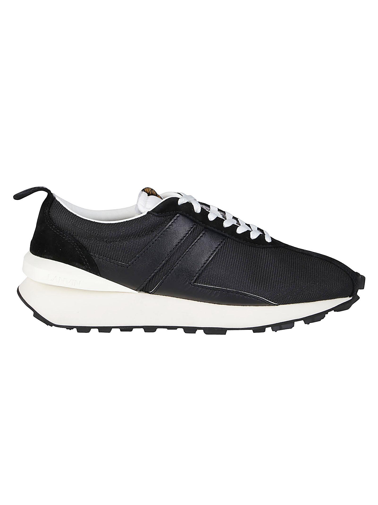 Lanvin Synthetic Bumper Sneakers in Black for Men - Lyst