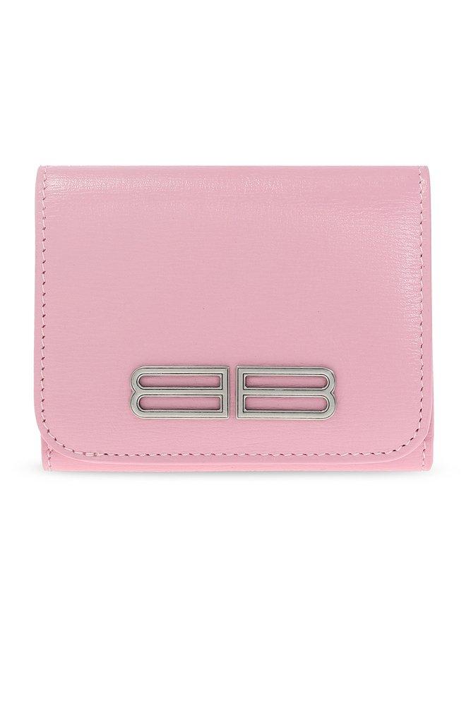 balenciaga pink wallet
