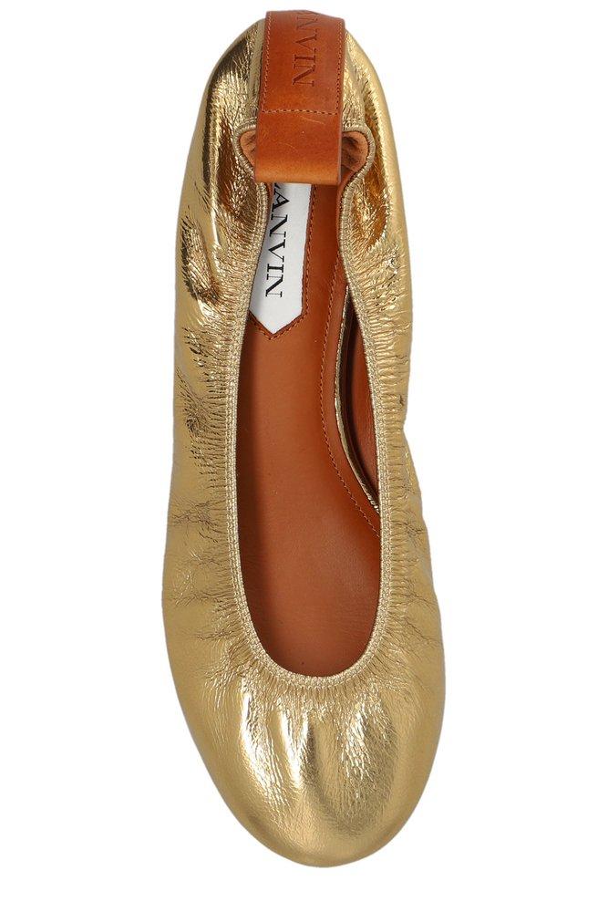 Metallic ballerina deals
