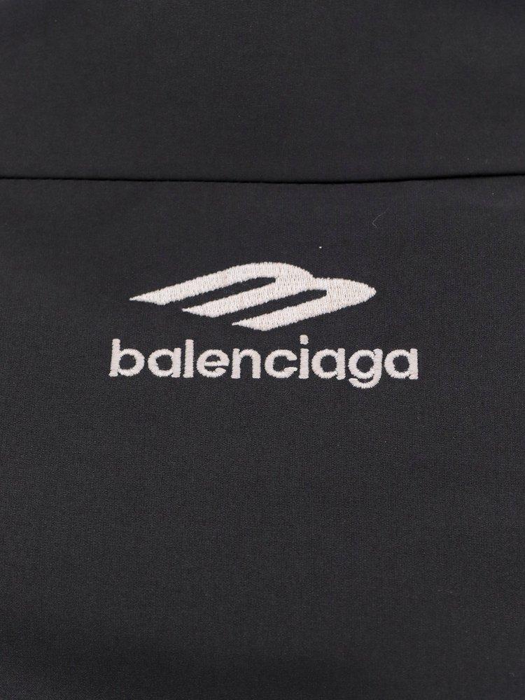 Balenciaga 3b Sports Icon Off-shoulder Tracksuit Jacket in Balenciaga 3b Sports Icon Off-shoulder Tracksuit Jacket in