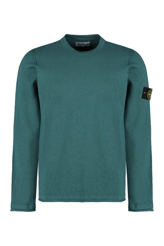 Stone island long sleeve jumper shop