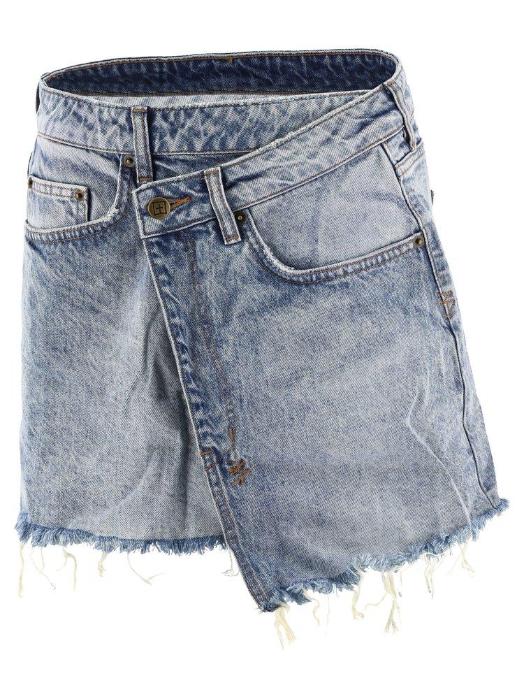 Ksubi asymmetrical skirt cheap