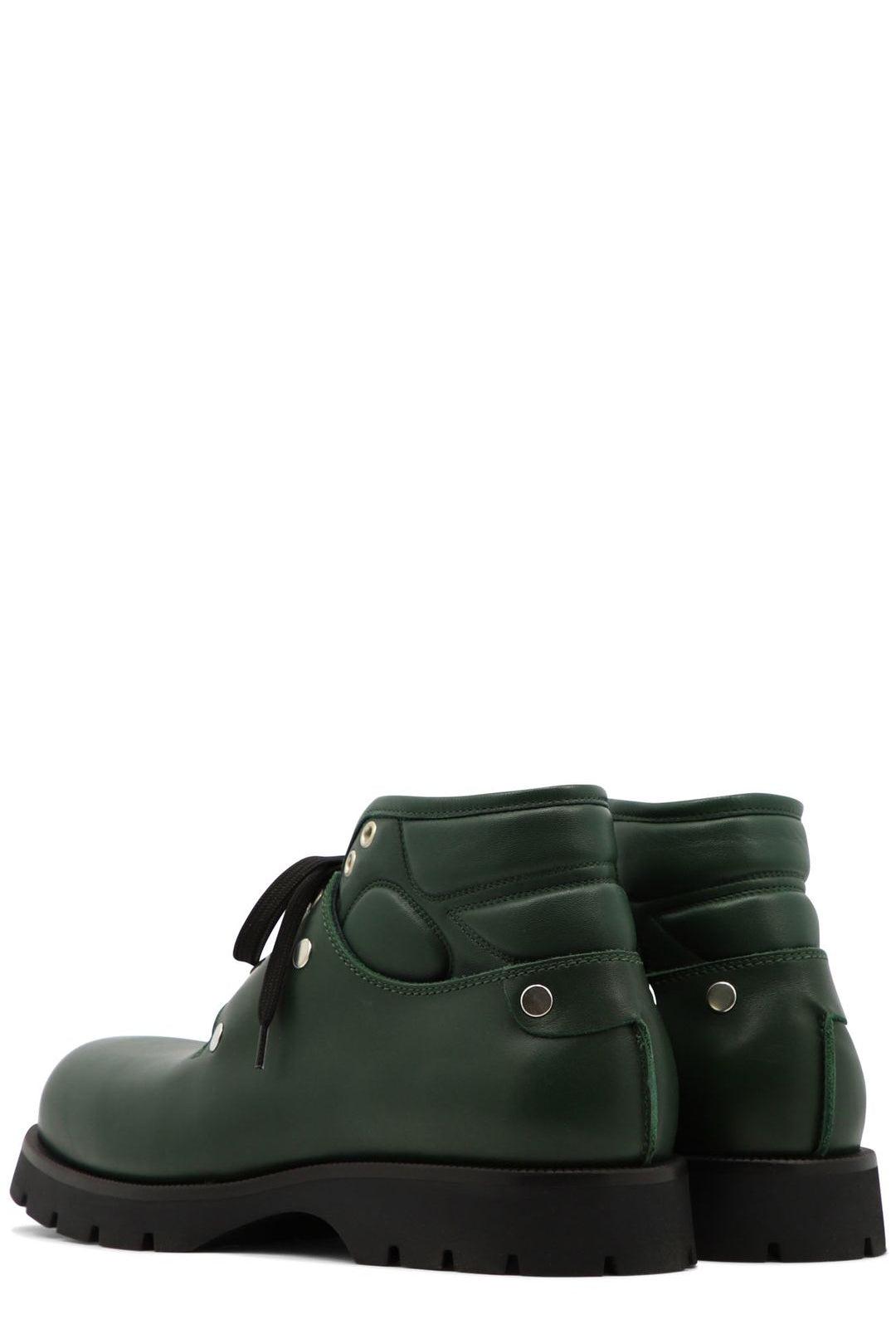 Jil sander lace shop up boots