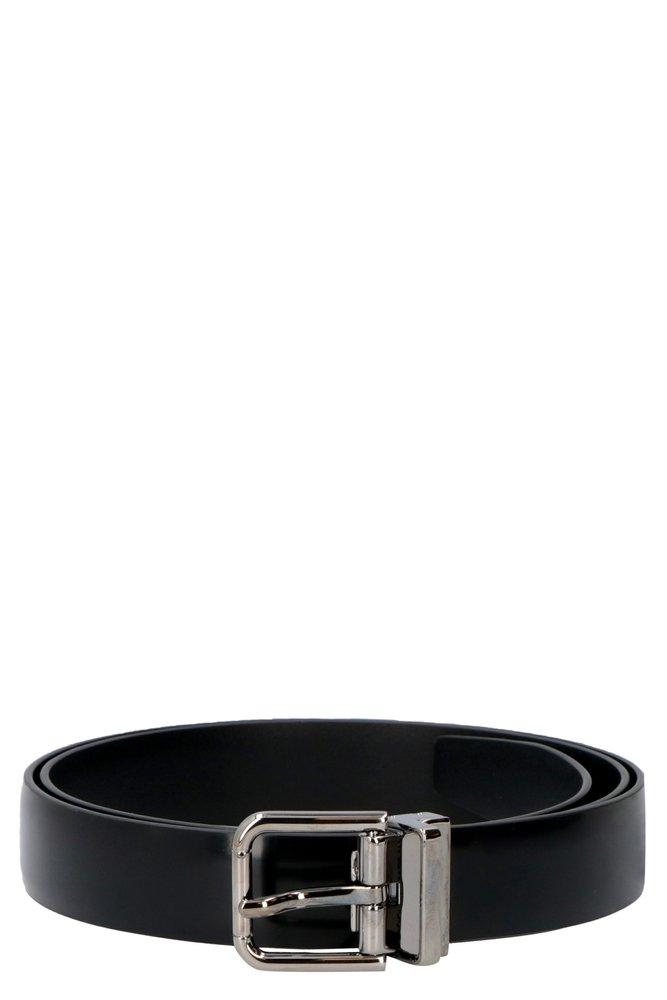 Dolce & Gabbana Men's Logo-engraved Buckle Belt