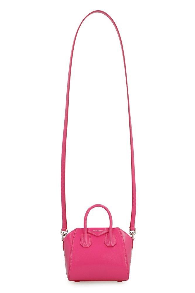 Givenchy Antigona Micro Shoulder Bag in Pink Lyst