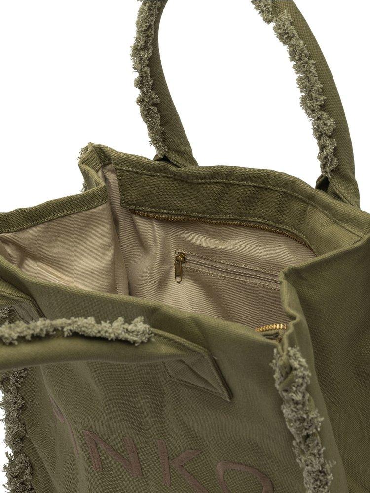 Green Pinko Tote bags for Women | Lyst