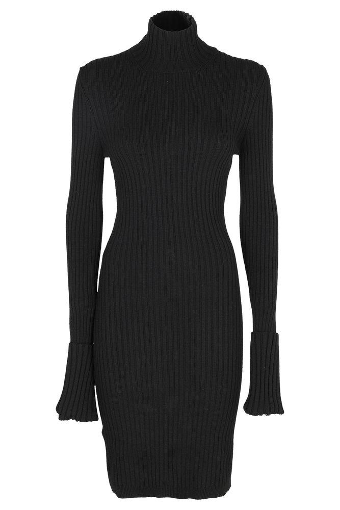 Paco Rabanne Wool Roll-neck Ribbed-knit 