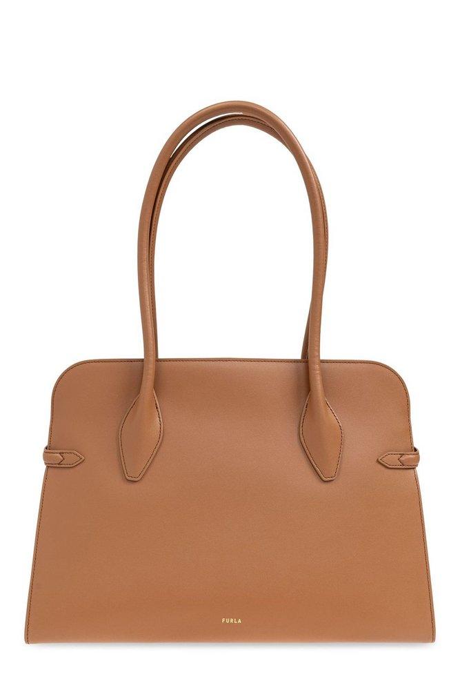 【送料&関税込】Furla Goccia Arch Logo Medium Handbag Furla Goccia Arch Logo Medium Handbag | italist