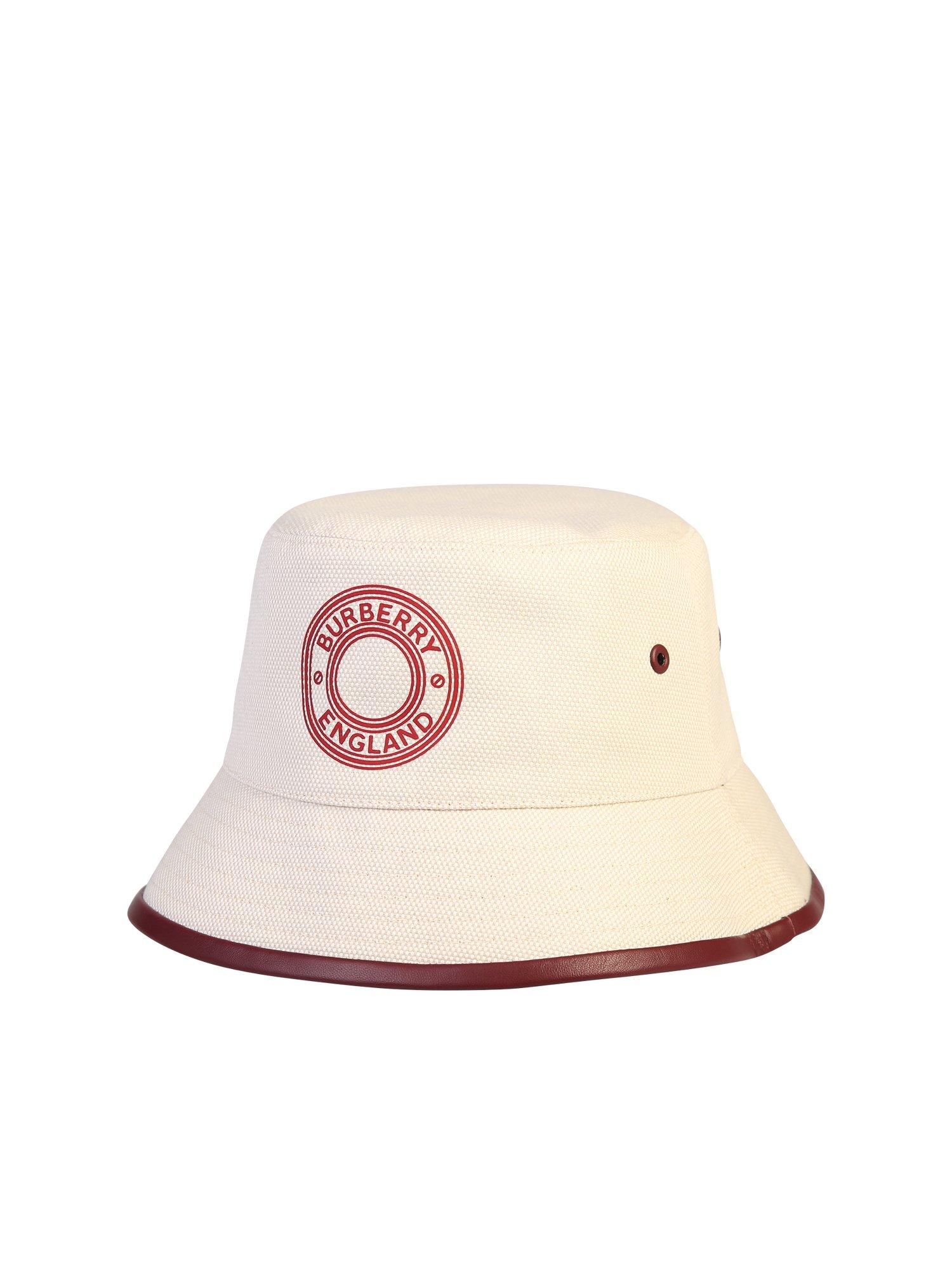 Burberry Cotton Logo Print Bucket Hat for Men - Lyst