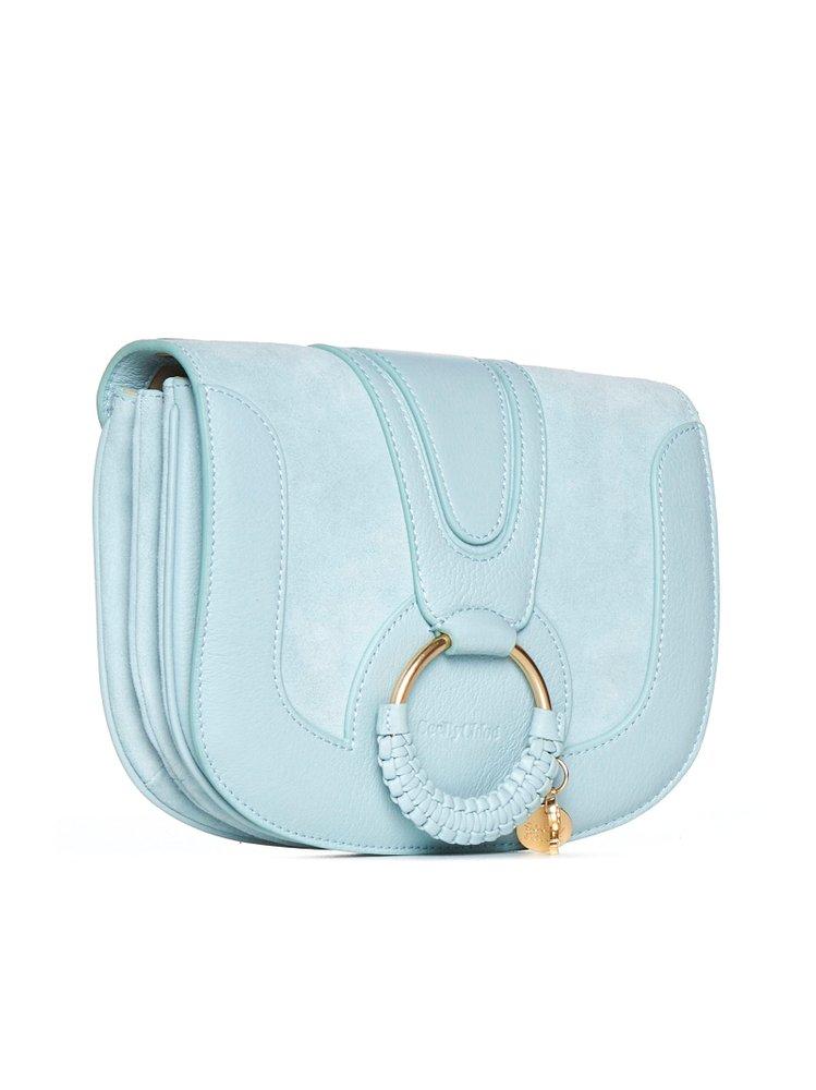 See By Chloe Hana Leather And Suede Bag in Blue Lyst