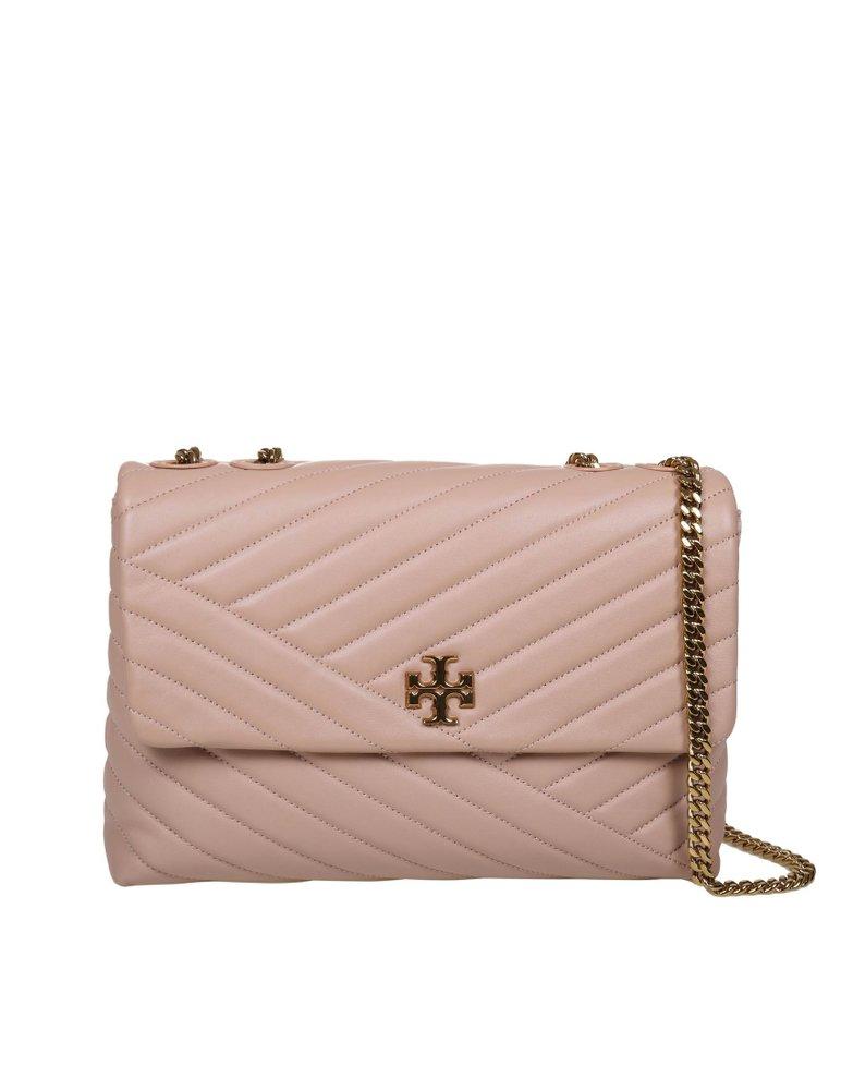 Tory Burch, Bags, Kira Chevron Flap Shoulder Bag Pink Moon