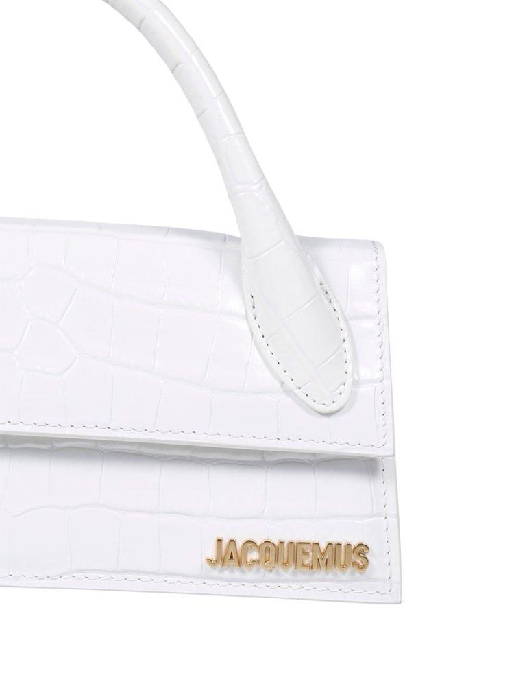 Jacquemus Le Chiquito Long Tote Bag In White