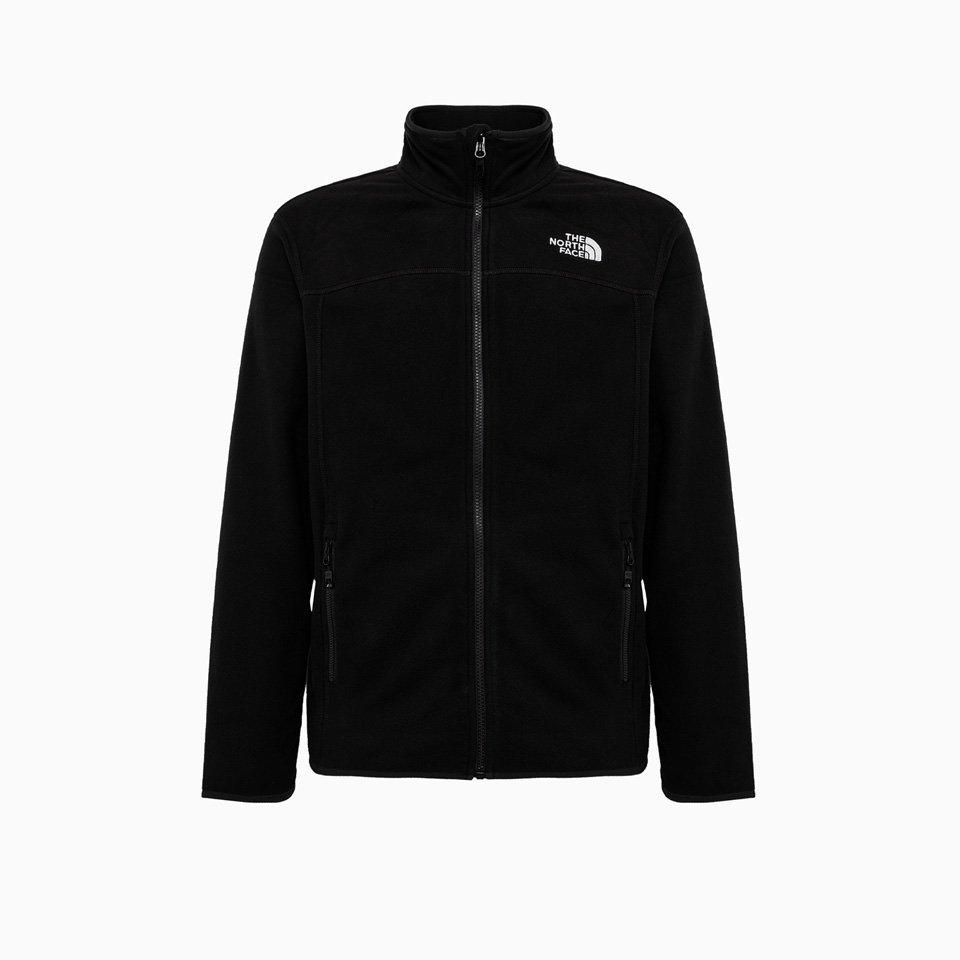 The North Face 100 Glacier Full Zip Jacket In Pile in Black for Men | Lyst