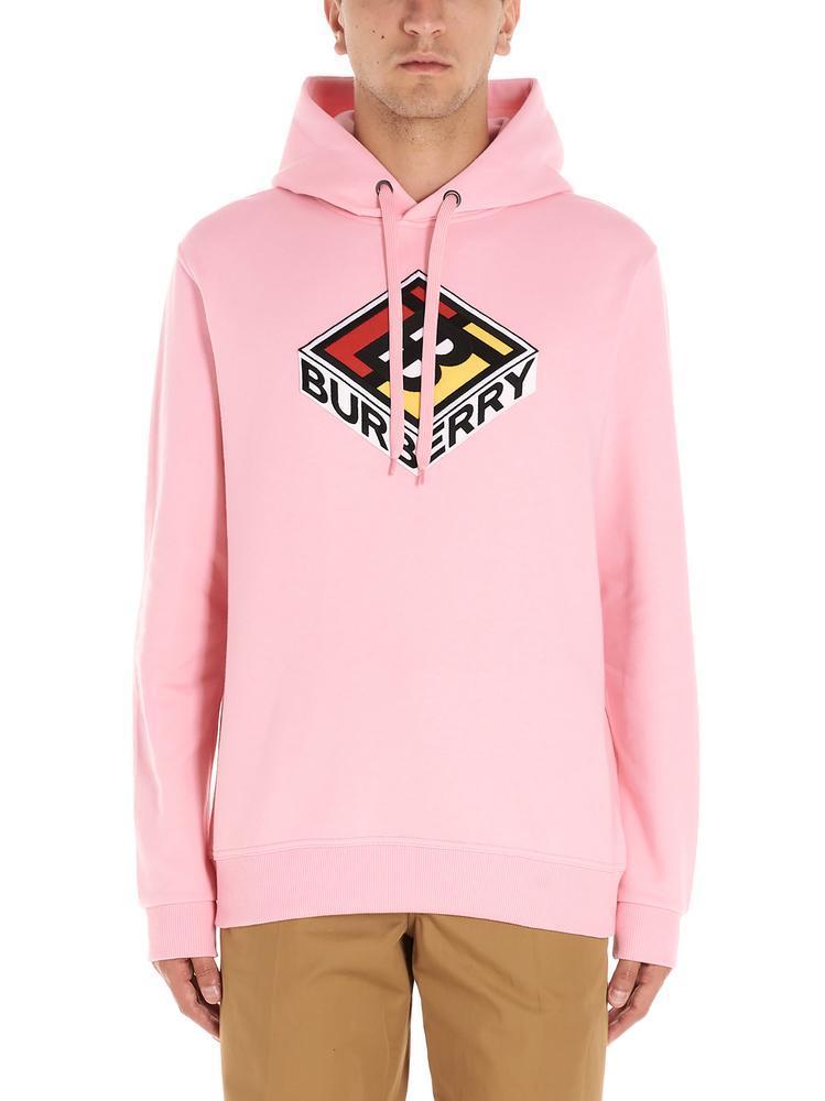 burberry hoodie pink