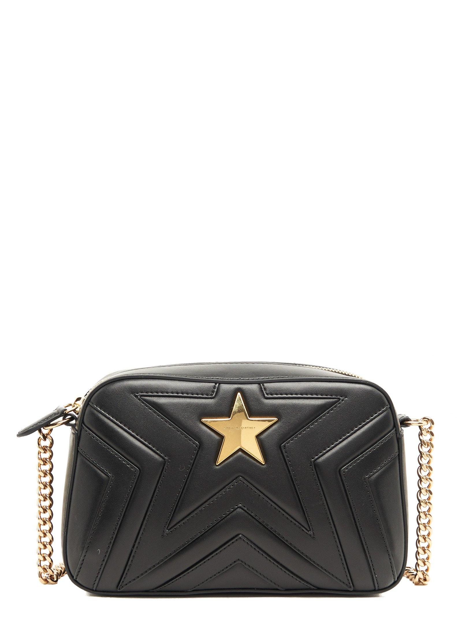 Stella McCartney 'stella Star' Crossbody Bag in Black - Lyst