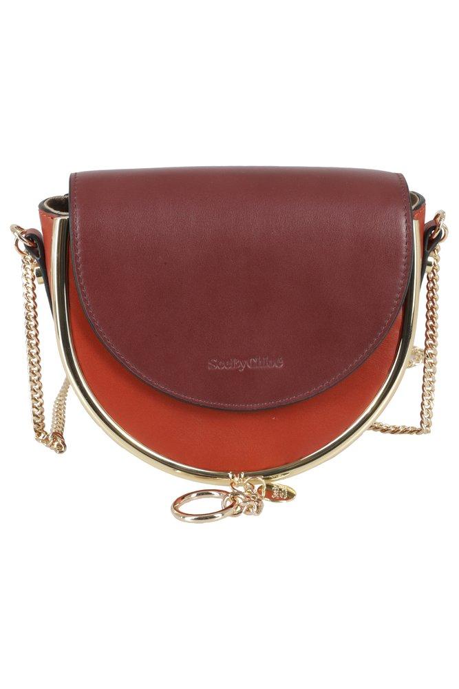 See By Chloé Mara Foldover Crossbody Bag in Red Lyst