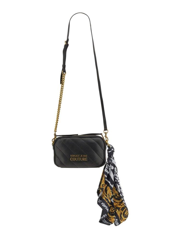 Versace Jeans Couture QUILTED CROSSBODY - Across body bag - nero/black 