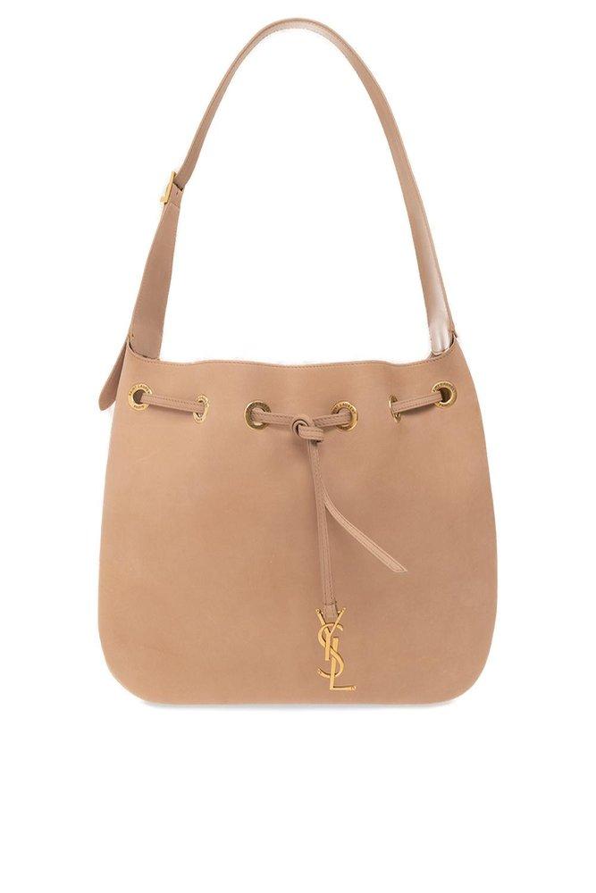 Saint Laurent Paris Vii Medium Hobo Bag in Natural Lyst