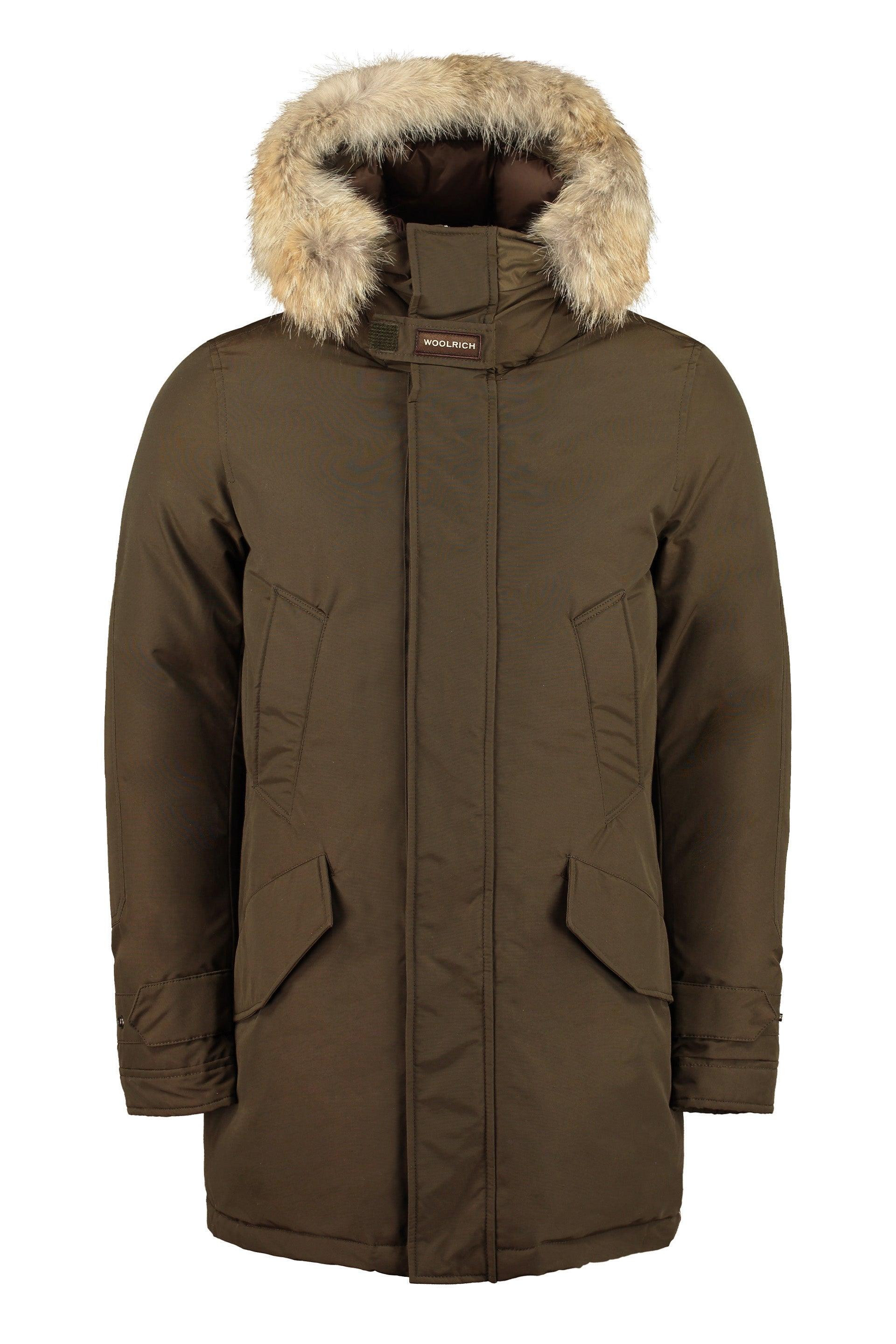 woolrich high neck polar parka