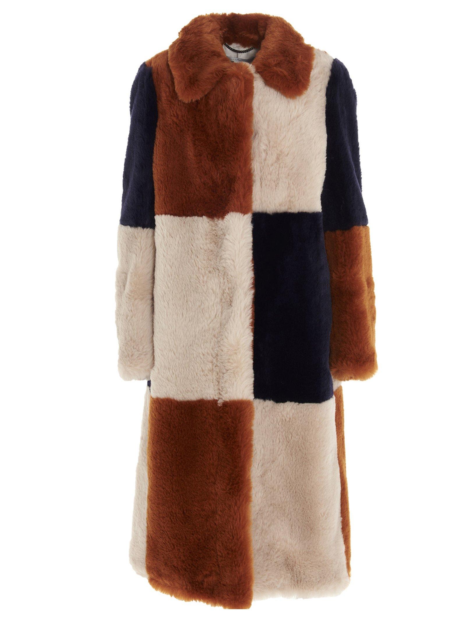 Stella McCartney Synthetic Fur Free Fur Adalyn Coat - Lyst