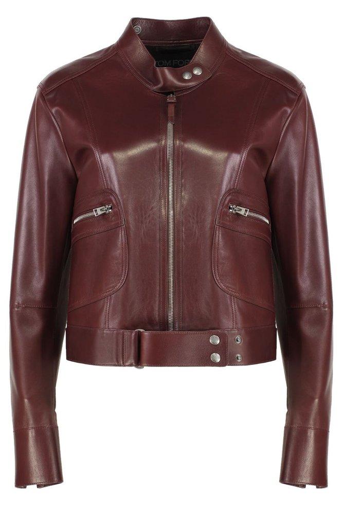 【関税＆送料込み】Tom Ford Leather Jacket With Spear Lapel CSL730LEX314_LB999-8_2fde7d87-