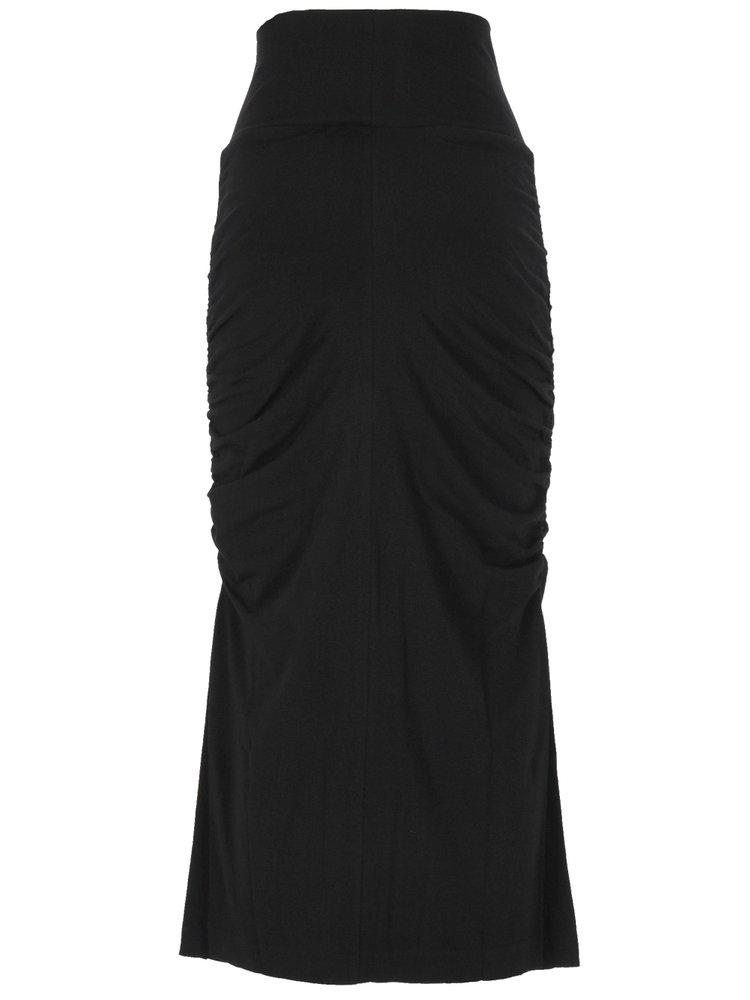 スカート THOM KROM Women Skirts LWSK89BLACK Black Thom Krom | Shop Online | AW24 | Black Zipped Skirt