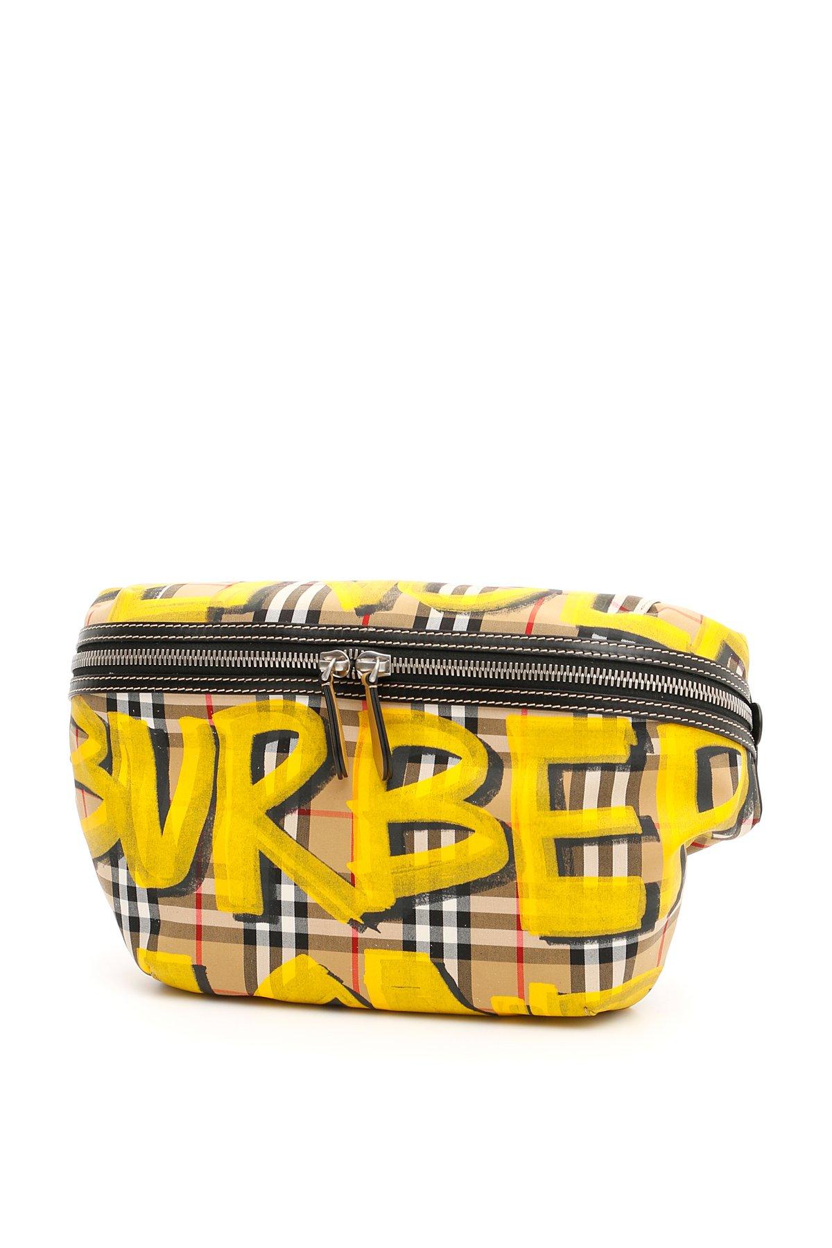 burberry graffiti fanny pack