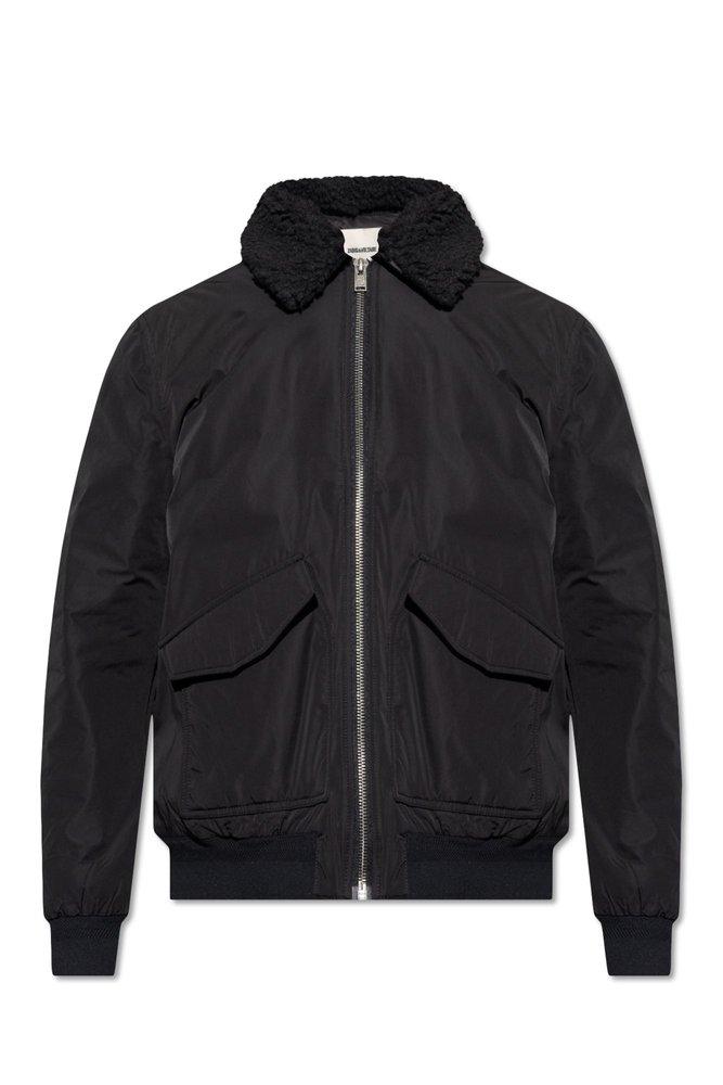 Zadig & Voltaire 'mate' Insulated Jacket in Black for Men | Lyst