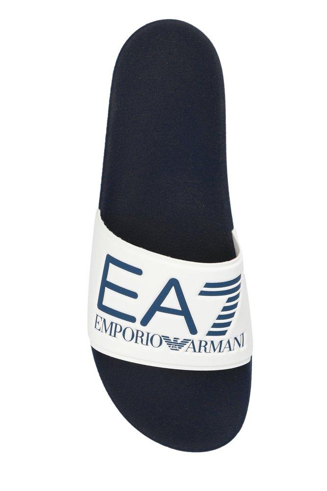 Ea7 flip flops best sale
