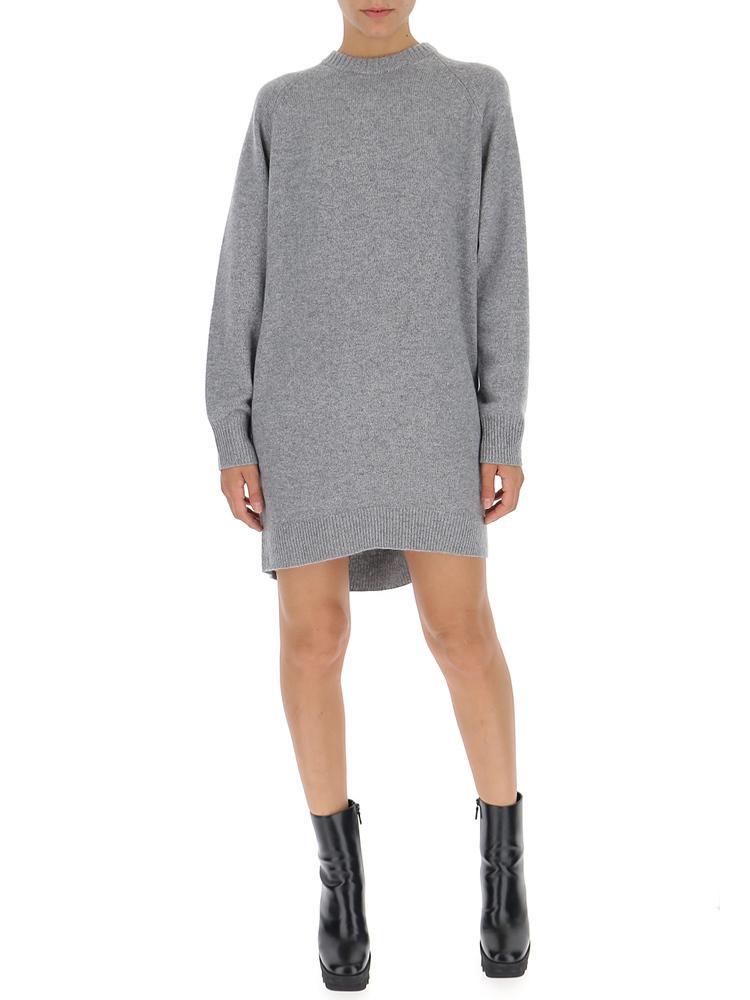 crew neck sweater dress