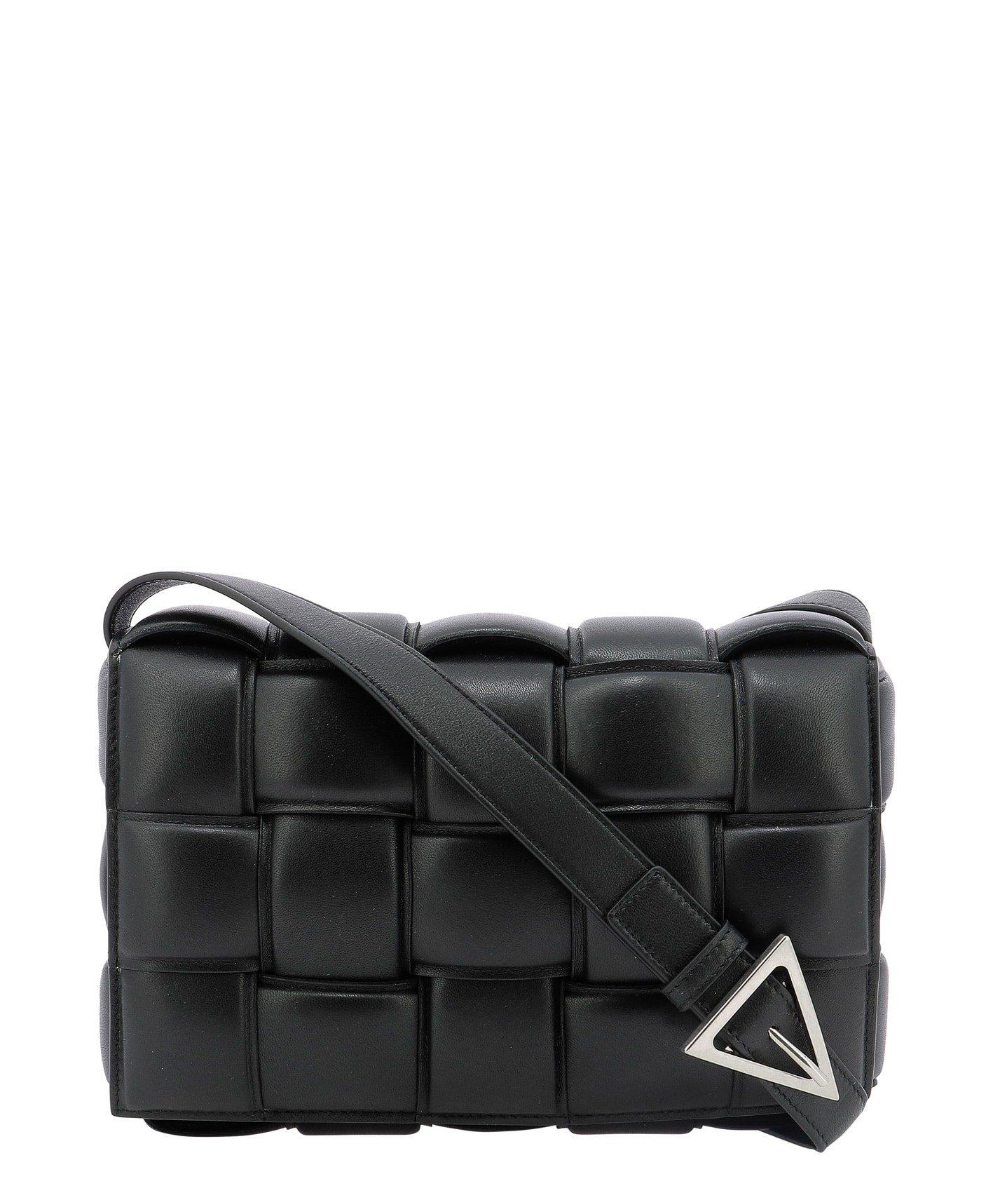 Bottega Veneta Leather Padded Cassette Bag in Black - Save 48% - Lyst