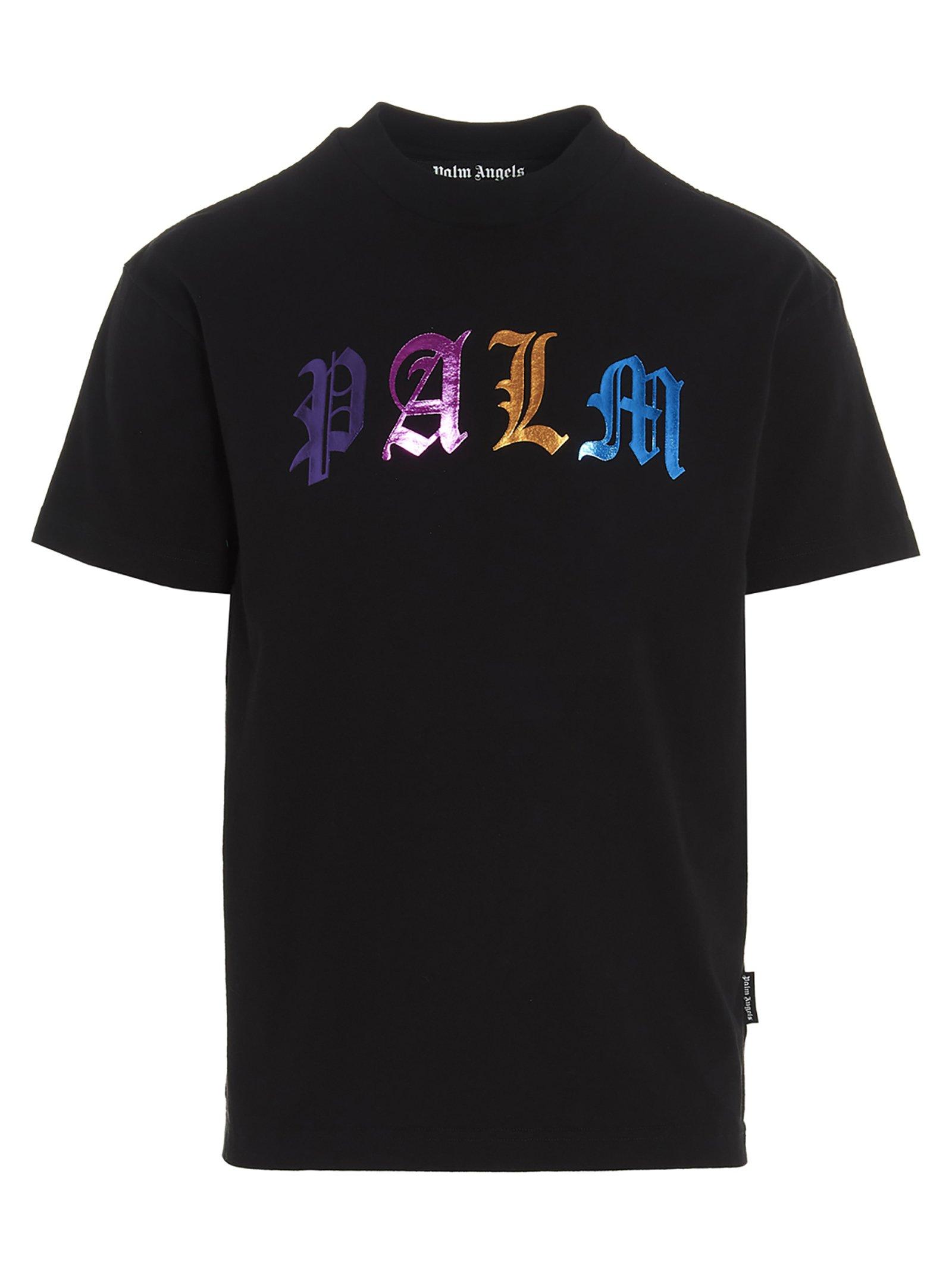 palm angels gothic t shirt