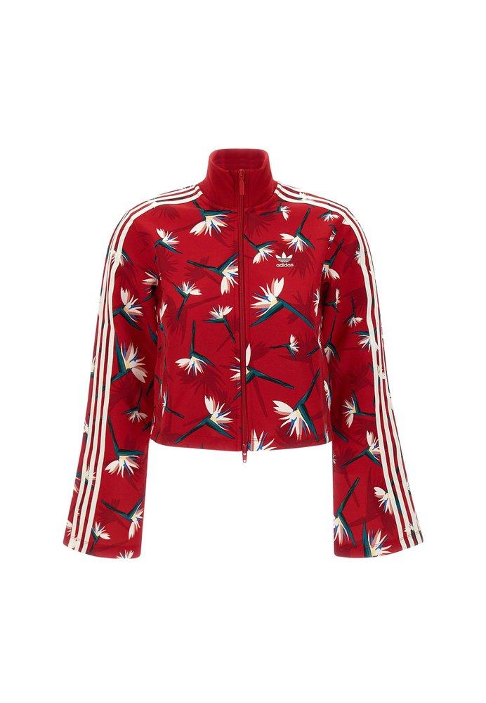 ADIDAS ORIGINALS + Thebe Magugu floral-print stretch recycled